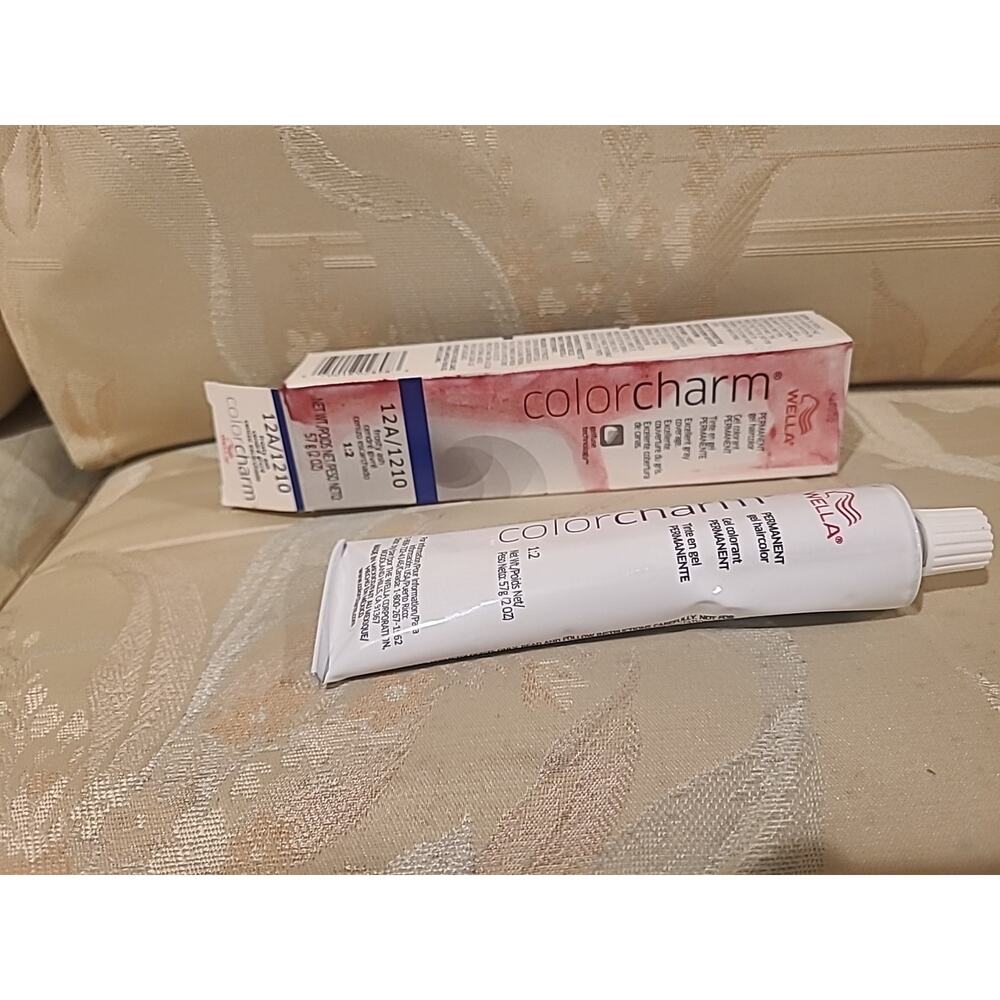 Wella Color Charm Permanent Hair Color Gel 2 oz Frosty Ash